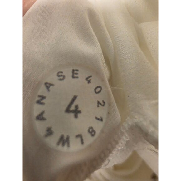 Lululemon Such A Cinch Size 4 White Hooded Full Zip Water Resistant Jacket Hood - Picture 4 of 9